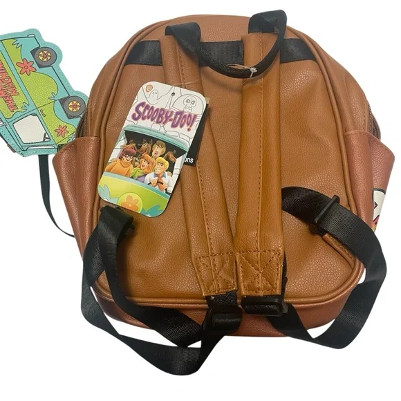 Accessory Innovations Scooby Doo Big Face Cosplay Mini Backpack Purse - Picture 3 of 12